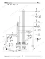 Wacker RT 56-SC, 82-SC wiring schematic showing control module, starter, alternator, and sensor connections.
