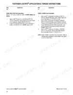 walker-36-to-62-rider-lawnmowers-parts-catalog-5000-8-torque-44.webp Walker 36, 42, 48, 52, 54, 62 Loctite application and torque specification instructions for deck assembly fasteners.