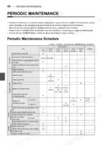 yanmar-12aym-wgt-12aym-wet-12aym-wst-marine-propulsion-engine-operation-manual-0aayv-g00203-interval-schedules-48.webp Yanmar 12AYM-WGT, 12AYM-WET, 12AYM-WST periodic maintenance schedule table for fuel, lubrication, and cooling systems.