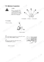 yanmar-1gm-to-3hm-pleasure-craft-power-operator-manual-operations-27.webp Yanmar 1GM, 2GM, 3GMD, 3HM engine operation manual showing control lever positions, warm up knob, and electric starting procedure.
