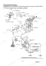 yanmar-1gm10-c-to-3hm35-f-c-marine-diesel-engine-service-manual-0000a0a1361-wiring-306.webp Yanmar 1GM10(C), 2GM20(F)(C), 3GM30(F)(C), 3HM35(F)(C) exploded view of 2GM20V and 3GM30V sea-water cooling system components.