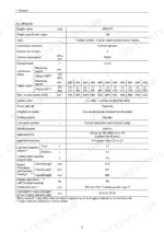 yanmar-2tnv70-3tnv70-3tnv76-industrial-diesel-engine-service-manual-m9961-02e070-specs-17.webp Yanmar TNV Series engine specifications table including output, dimensions, and capacity data.