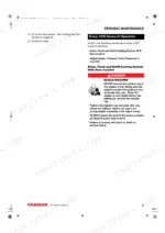 yanmar-2tnv70-to-4tnv106t-industrial-engines-operator-manual-0atnv-g00102-specs-113.webp Yanmar TNV series manual page 91: 1000-hour periodic maintenance, cooling system flushing, and scald hazard safety.