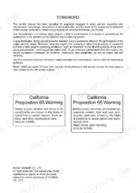 yanmar-3jh4e-to-4jh4-hte-marine-diesel-engine-service-manual-0bjh4-g00101-specs-4.webp Yanmar 3JH4E, 4JH4E, 4JH4-TE, 4JH4-HTE service manual foreword page with California Proposition 65 safety warnings.