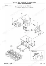 yanmar-3tne82a-etb-3tnv82a-qtb-qtb1-engine-parts-catalog-exhaust-parts-14.webp Yanmar 3TNE82A-ETB, 3TNV82A-QTB, QTB1, TB125 exploded view diagram of the exhaust manifold and silencer assembly.