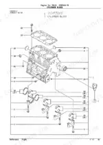 yanmar-3tne82a-tb-to-3tnv82a-qtb1-engine-parts-catalog-y00d6941-engine-parts-4.webp Yanmar 3TNE82A-TB exploded view of cylinder block assembly.