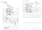 Yanmar 3TNE84-SA, 3TNE84-G1A, 3TNE84-G2A, 3TNE84C-G1A exploded view and parts list for cylinder block assembly.