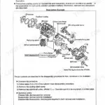 Yanmar 3TNV, 4TNV series exploded view diagram of engine components including flywheel, fuel pump, and crankshaft gear.