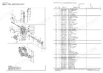 yanmar-3tnv70-dpe-mini-digger-parts-catalog-0cr10-g78700-engine-parts-14.webp Yanmar 3TNV70-DPE, MINI DIGGER fuel injection pump exploded view diagram and parts list table with reference numbers.