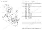 yanmar-3tnv70-dpe-mini-digger-parts-catalog-0cr10-g78700-page-6.webp Yanmar 3TNV70-DPE, MINI DIGGER gear housing exploded view diagram and parts list with reference numbers and descriptions.