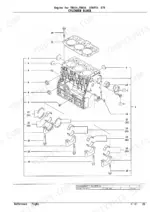 yanmar-3tnv70-stb-engine-parts-catalog-yoof2161-engine-parts-4.webp Yanmar 3TNV70-STB, TB014, TB016, 3TNV70- STB exploded view diagram of the engine cylinder block and bearings.