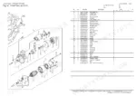 yanmar-3tnv80f-spamm-trench-roller-parts-catalog-0cw10-m83100en-electrical-parts-17.webp Yanmar 3TNV80F-SPAMM, Trench Roller: Exploded view diagram and parts list for the starting motor assembly.