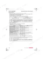 Yanmar 3TNV82A-4TNV106T failure diagnosis procedure for rack position sensor voltage and harness continuity checks.