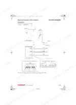 Yanmar 3TNV82A-4TNV106T wiring diagram for rack actuator, position sensor, and E-ECU failure diagnosis.