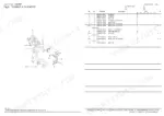 Yanmar 3TNV84T-XBL, 4JH-DT, 4JH-DTZ, 4JH-DTZA, 4JH-DTZY, 4JH-DTZP parts diagram and list for turbine and silencer assembly.