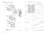 yanmar-3tnv88-n5fa-engine-parts-catalog-yoof9000-page-5.webp Yanmar 3TNV88-N5FA exploded view diagram and parts list for flywheel housing and oil sump assembly.