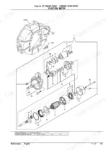 yanmar-3tnv88f-eptb-3tnv88f-eptb1-engine-parts-catalog-yoof2161-electrical-parts-36.webp Yanmar 3TNV88F-EPTB, 3TNV88F-EPTB1, P-TB230_FEOA exploded view of starter motor components.