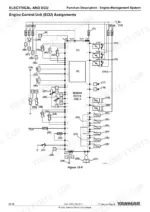 yanmar-4by-150-to-6by-260-marine-engines-service-manual-0bby0-g00102-troubleshooting-201.webp Yanmar 4BY-150, 4BY-180, 6BY-220, 6BY-260, 4BY, 6BY Bosch EDC16 DDE 5 Engine Control Unit wiring diagram and pin assignments.
