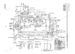 Yanmar 4JH2E, 4JH2-TE, 4JH2-HTE, 4JH2-DTE, 4JH2-UTE engine lubrication and cooling system piping diagram.