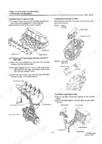 Yanmar 4JH2E, 4JH2-TE, 4JH2-HTE, 4JH2-DTE, 4JH2-UTE manual: diagrams for mounting intake manifold, fuel pipes, oil cooler, and filter.