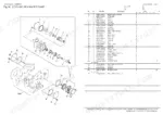 yanmar-4jh4ae-diesel-engine-parts-catalog-0cr10-m68301en-cooling-parts-19-1.webp Yanmar 4JH4AE cooling sea water pump exploded view diagram and parts list with component numbers and descriptions.