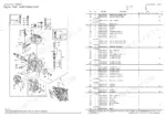 yanmar-4jh4ae-diesel-engine-parts-catalog-0cr10-m68301en-fuel-parts-28.webp Yanmar 4JH4AE fuel injection pump exploded view diagram and parts list with component reference numbers.
