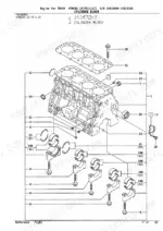 yanmar-4tne88-e-to-qtb1-engine-parts-catalog-yood6852-engine-parts-6.webp Yanmar 4TNE88-(E) TB (1) (Z), 4TNV88-QTB, QTB1, TB145, 4TNE88-TB (1), 4TNE88-ETB (1), 4TNE88-ETBZ cylinder block exploded view.