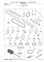 yanmar-4tne88-e-to-qtb1-engine-parts-catalog-yood6852-gasket-set-parts-40.webp Yanmar 4TNE88-(E) TB (1) (Z), 4TNV88-QTB, QTB1, TB145, 4TNE88-TB (1), 4TNE88-ETB (1), 4TNE88-ETBZ exploded view of gasket set.