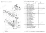 yanmar-4tne98-bqflc-forklift-parts-catalog-y00w2770-page-7.webp Yanmar 4TNE98-BQFLC, Forklift: Cylinder head and bonnet exploded view diagram and parts list with reference numbers.