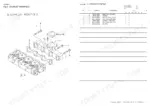 yanmar-4tne98-sa-4tne98-g1a-engine-parts-catalog-y00r4580-page-6.webp Yanmar 4TNE98-SA, 4TNE98-G1A exploded view diagram and parts list for the exhaust manifold assembly.