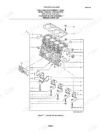 yanmar-4tnv84t-dfm-diesel-engine-technical-manual-tm-9-2815-538-24-p-exploded-view-217.webp Yanmar 4TNV84T-DFM, 4TNV84T-DEM, YANMAR DIESEL ENGINE 4TNV84T-DFM exploded view of cylinder block assembly and bearings.