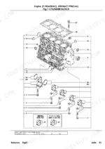 yanmar-4tnv86ct-ptb-engine-parts-catalog-yoof2161-engine-parts-4.webp Yanmar 4TNV86CT-PTB, P-TB260BEAC, 4JH-DT, 4JH-DTZ, 4JH-DTZA, 4JH-DTZY, 4JH-DTZP exploded view of cylinder block components.