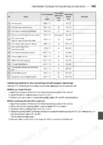 yanmar-6ey17w-marine-propulsion-engine-operation-manual-0ae17-g00100-wiring-171.webp Yanmar 6EY17W torque table for major bolts and nuts and connecting rod bolt angular tightening procedure.