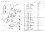 yanmar-6ey18-a-l-marine-auxiliary-engine-parts-catalog-0ch10-m35901en-control-parts-141.webp Yanmar 6EY18(A)L hydraulic governor exploded view diagram and parts list with component reference numbers.