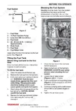 yanmar-6lpa-series-marine-engines-operation-manual-0a6lp-g00101-procedures-35.webp Yanmar 6LPA series specifications table showing principal engine dimensions and output data for the STP2 and STZP2 variants.