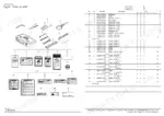 yanmar-6lya-stp-6lya-ste-6lya-ute-diesel-engine-parts-catalog-0cr10-m45603en-tool-parts-87.webp Yanmar 6LYA Series parts list for tools and safety labels with numbered diagram and descriptions.