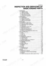 yanmar-6lya-ute-6lya-ste-marine-diesel-engine-service-manual-hinshi-h8001-procedures-16.webp Engine parts inspection chapter contents — Yanmar 6LYA marine diesel service manual.