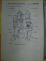 yanmar-6n18-a-l-v-marine-propulsion-engine-operation-manual-06-6n18-a-vh-220-system-diagram-24.webp Yanmar 6N18(A)L-V engine sectional view diagram showing internal components like piston, crankshaft, and fuel pump.