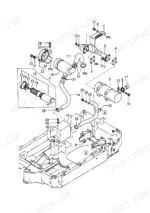yanmar-b08-crawler-backhoe-parts-catalog-y00k2693-engine-parts-31.webp Yanmar B08, B08 G, B08 Y, B08 EX, B08 AY, 3TN66A-(E) UB, 3TN66L-UB exploded view of air cleaner and intake system components.