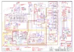 yanmar-b110w-wheeled-excavator-service-manual-hydraulic-566.webp Yanmar B110W, MMB68ENMA00200, detailed hydraulic system circuit diagram for upper carriage and undercarriage components.