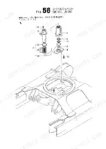 yanmar-b22-2a-crawler-backhoe-parts-catalog-y00k3281-hydraulic-parts-134.webp Yanmar B22-2A exploded view diagram of the swivel joint assembly, showing internal seals, springs, and housing components.