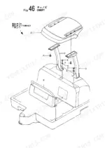 yanmar-b27-2a-crawler-backhoe-parts-catalog-000y00k3271-hydraulic-parts-114.webp Yanmar B27-2A exploded view diagram of the canopy assembly, showing support pillars, mounting hardware, and seat back.