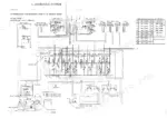 yanmar-b50-2b-us-excavator-service-manual-42698080-hydraulic-113.webp Yanmar B50-2B (US) hydraulic circuit schematic with P.T.O. selector valve, control valve, and relief valve pressure table.