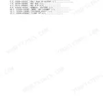 Yanmar B50-P(R), B50-O(R), B50, B50-C(R), YANMAR CRAWLER BACKHOE parts list for exhaust pipe, muffler, and air cleaner components.