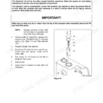 Yanmar B55W-1 hydraulic oil return filter replacement procedure and exploded view diagram of filter assembly components.