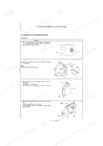 yanmar-b7-3-us-excavator-service-manual-4630010-procedures-278.webp Yanmar B7-3(US) engine removal procedure: battery, hydraulic tank, and radiator draining steps with numbered diagrams.