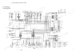 yanmar-b7-3-us-excavator-service-manual-4630010-wiring-272.webp Yanmar B7-3(US) standard wiring diagram showing electrical components, indicator box, fuse box, and wire color codes.