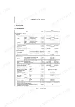 yanmar-b7-6-ycee-excavator-service-manual-0bkb3-en0010-specs-25.webp Yanmar B7-6 (YCEE) technical data table showing machine dimensions, traveling performance, and work performance specs.