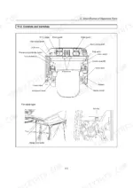 Yanmar B7-SIGMA (EP) operator manual diagram showing cabin controls, switches, pedals, and levers identification.