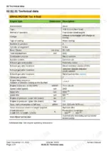 yanmar-b95w-wheeled-excavator-service-manual-specs-49.webp Yanmar B95W technical data table for Deutz TCD 3.6 L4 Tier 4 final drive motor engine specifications.